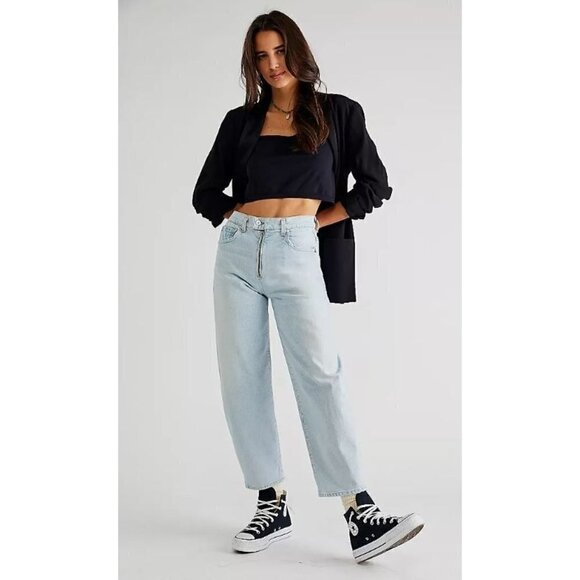 Citizens Of Humanity Denim - CITIZENS OF HUMANITY CALISTA Exposed Zip Fly Curve Jean in SPRITZER Size 30 NWT